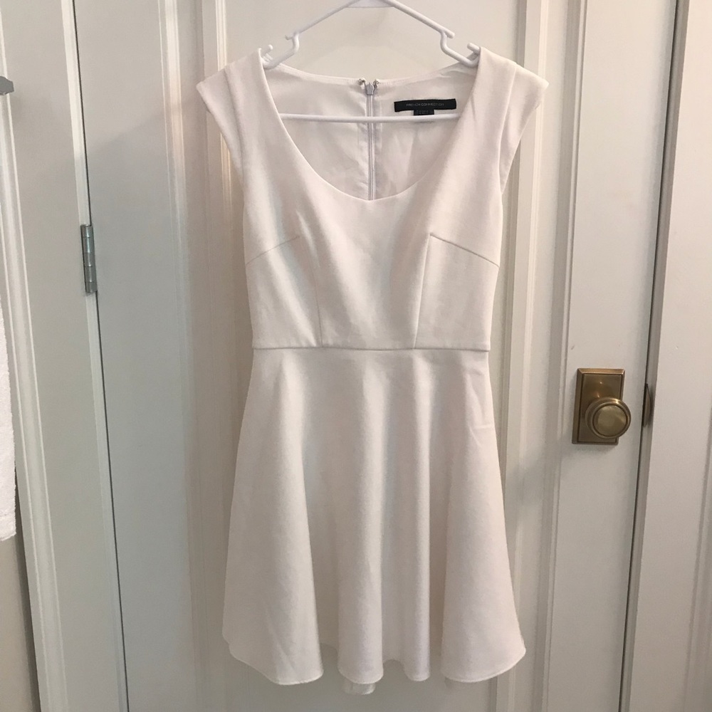 French Connection White Dress